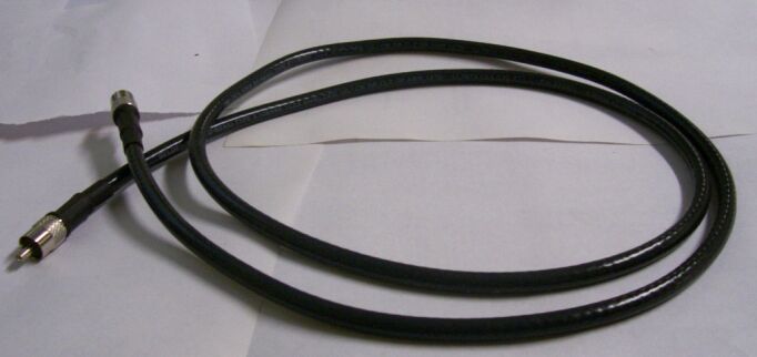 RCA Male Cable with Heat Shrink