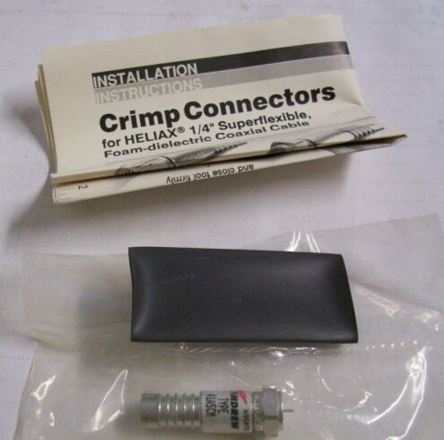 F Male for FSJ1 75 75 ohm cable copy two