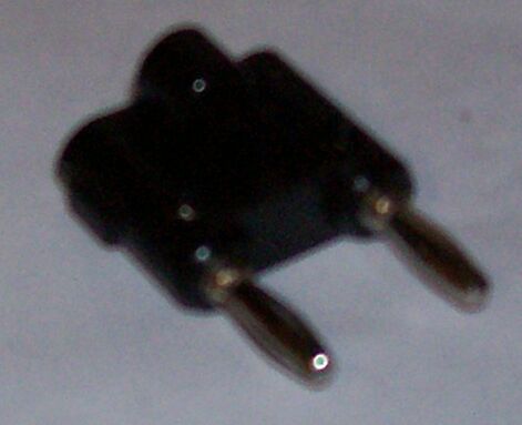 Male and Female Dual Plastic Cover in Black Color