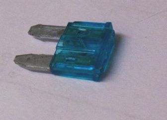 15 Amp Mini Fuse, used in foreign and domestic cars