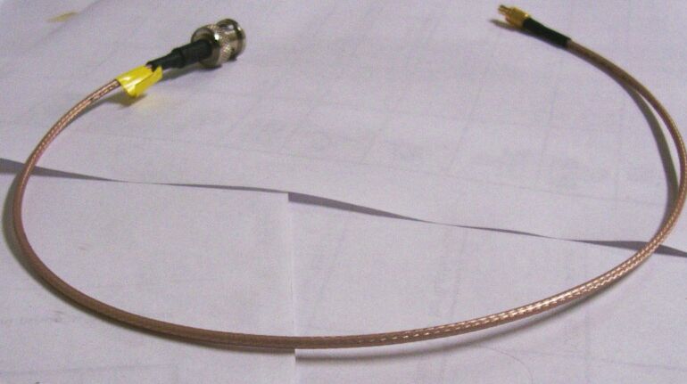 BNCM 20 inch RG179B MCX Plug is available