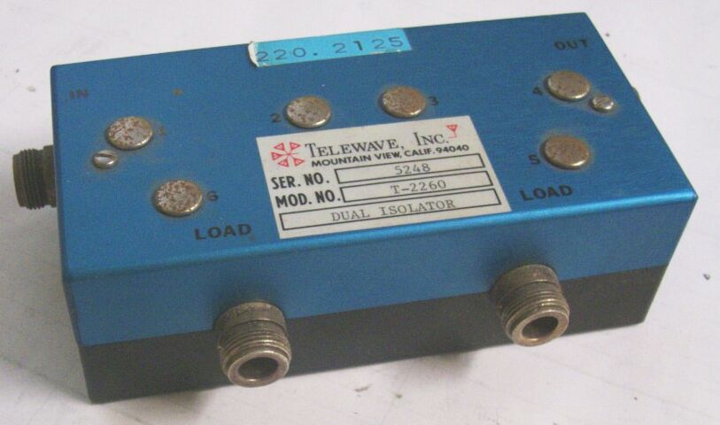 Telewave Inc. Model T2260 on a WHite Background