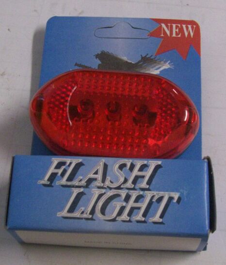 Flashing Safety Light Reflector, With Three Flash Modes