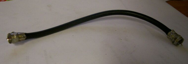 F Male 8 to 12 inches RG59 F Male Jumpers