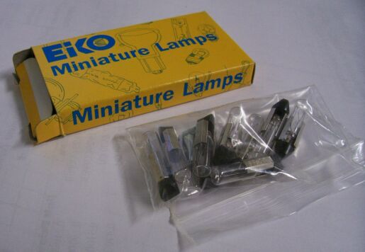 Miniature Lamps in Yellow Box With a Wrap