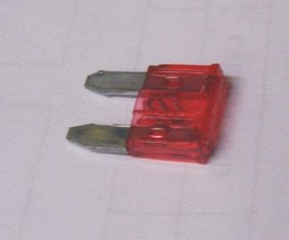 10 Amp Mini Fuse, used in foreign and domestic cars