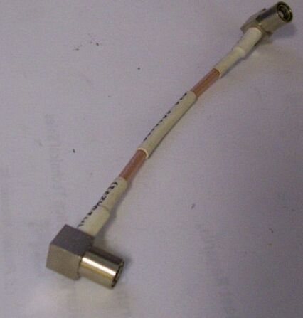 SMB Female Plug Right Angle Four inch