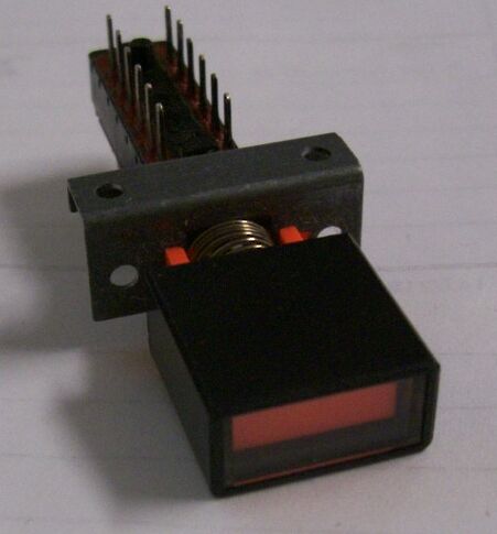 Low voltage switch with twelve contacts