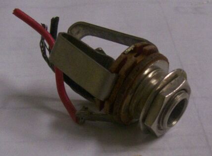 One by Four inch New Stereo Jack on a Surface