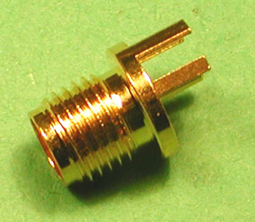 SMAF Straight Edge card .062 in gold color