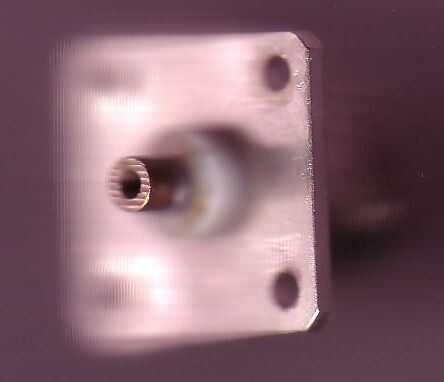 N F 4 hole mount, with threaded stud