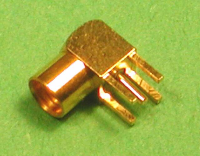 MMCX FEMALE RIGHT ANGLE PCB RECEPTACLE