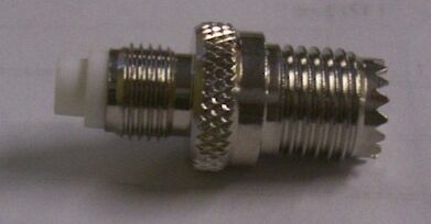 Stainless steel silver crimp connector cable