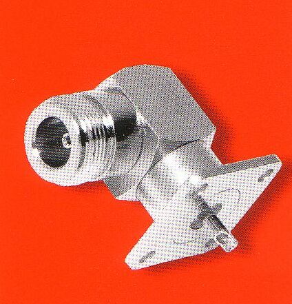N F 4 hole mount right angle in silver color