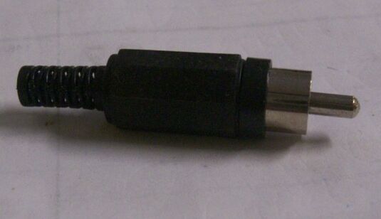 RCA Male Two Piece Set With Black Color Ring