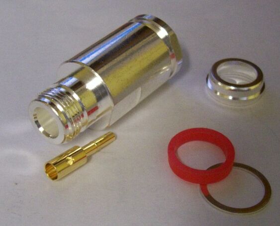 NF LMR600, 600UF Silver body, Teflon, Gold solder pin